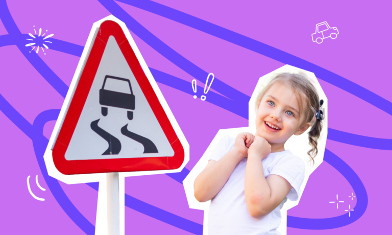 تدريب الأطفال على السلامة المرورية وإشارات الطريق