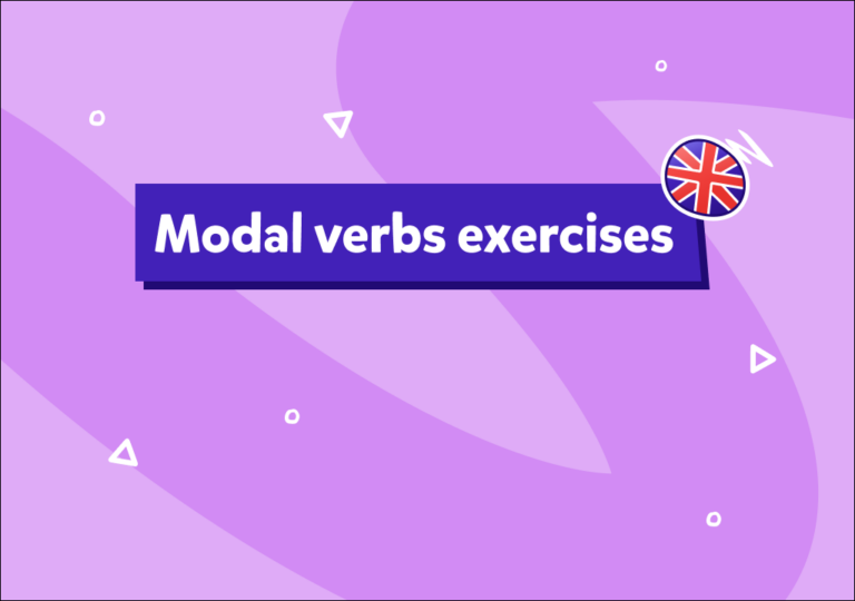 تمارين على الأفعال المساعدة Modal Verbs Exercises