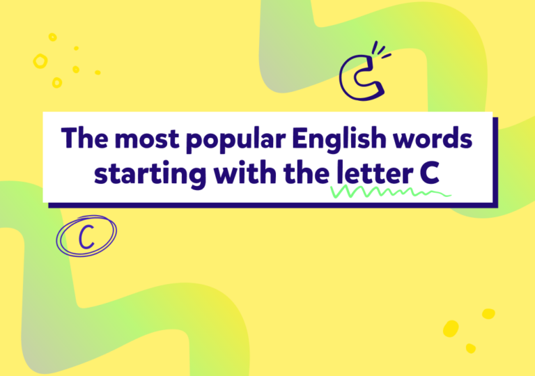 كلمات بحرف C بالإنجليزية: الترجمة والنطق والأمثلة