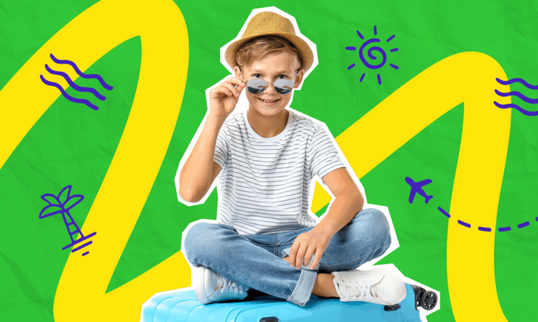 Englisch für den Urlaub mit Kindern: 500 Wörter und Sätze für die Reise