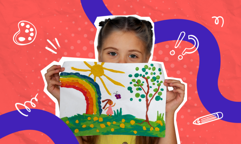 Farben auf Englisch für Kinder – spielerisch lernen mit Beispielen & Malvorlage