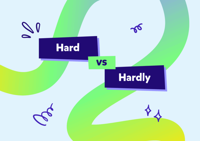 Hardly and Hard: Entiende la diferencia en Inglés