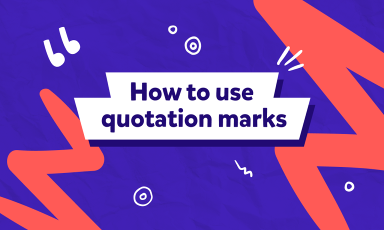 איך משתמשים נכון במרכאות – Quotation marks  במשפטים באנגלית? 