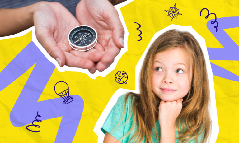 Come spiegare ai bambini i punti cardinali?