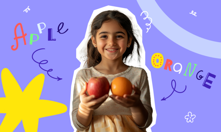 Frutta in inglese per bambini: lista completa con esempi e attività