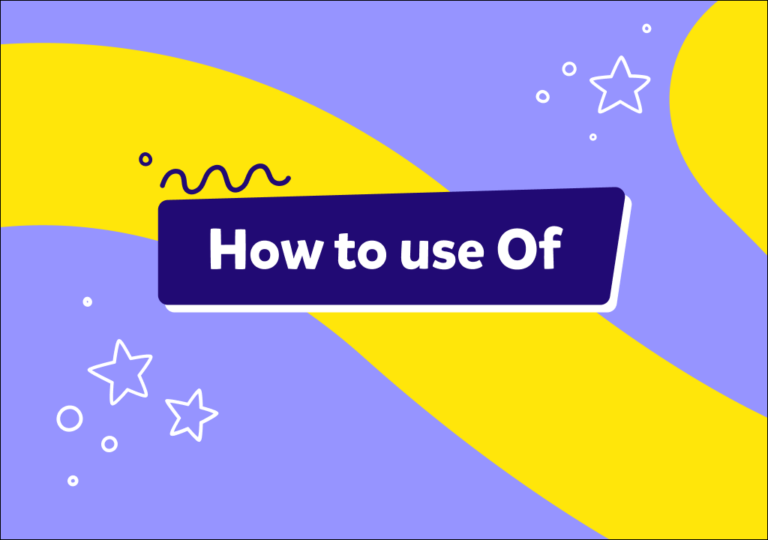 Come usare of in inglese: guida semplice con esempi