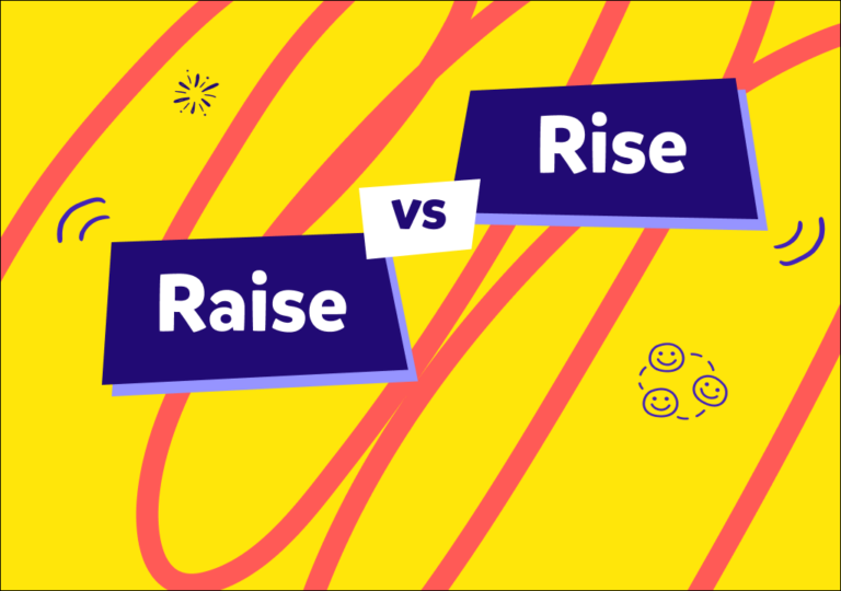 Raise i rise – jak je rozróżniać?