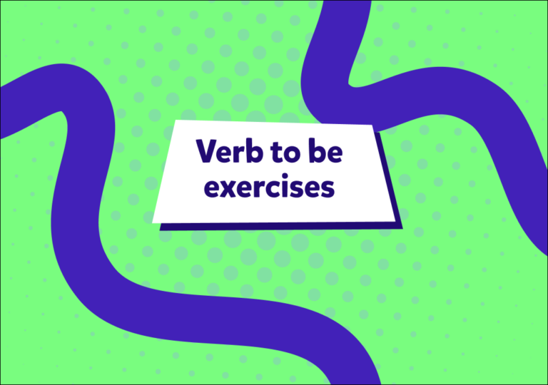 Exerciții cu verbul to be în engleza pentru copii