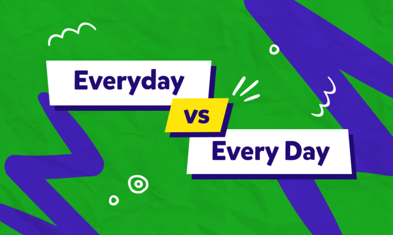 İngilizcede “every day” ve “everyday” arasında bir fark var mı?